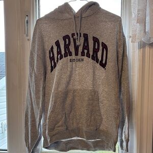 5/$25 H&M Gray Harvard Hoodie